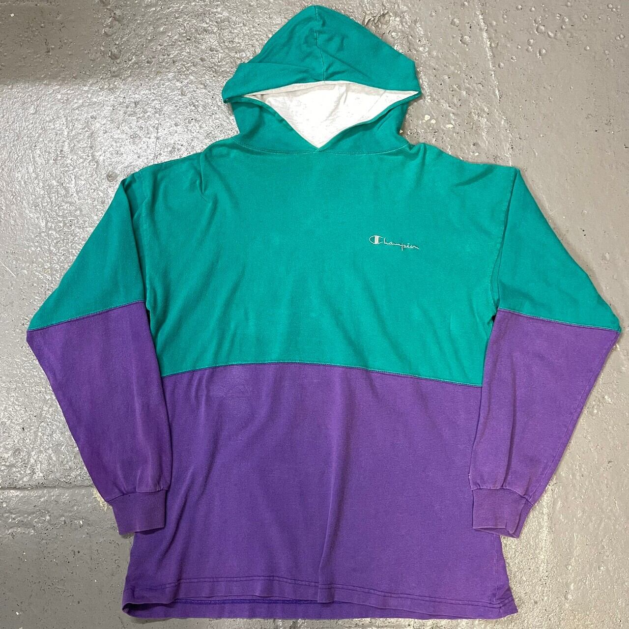 90's "Champion" Long Sleeve Tee Parka Pigsty a⇌z STORE 渋谷店