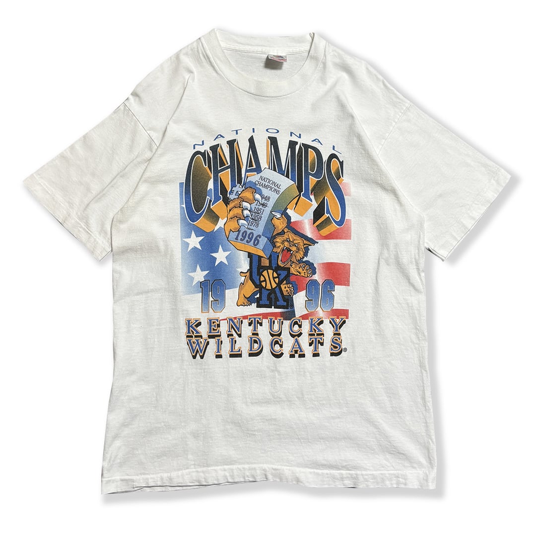 University of Kentucky -1996 National Champs- Printed T-shirt. FRUIT OF THE LOOM