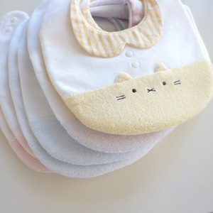 【完売】新つみきどうぶつのおめかしbib（ひなた）