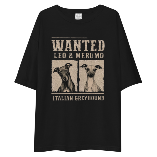 ≪LEO & MERUMO WANTED≫ビッグシルエットTシャツ