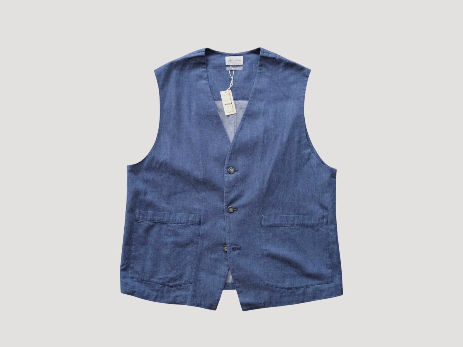 Marvine Pontiak shirt makers”Open Collar SH Blue Madras CH