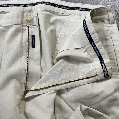 90s Polo Ralph Lauren USA製 42/32 パンツ 詳細写真11