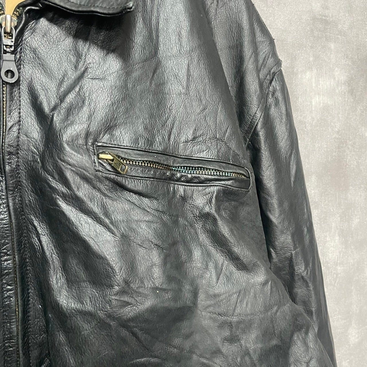 90s】Jules レザージャケット XL vintage | 古着屋OLDGREEN