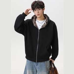 レオパードリバーシブルパーカー b30219 【M～XLサイズ】