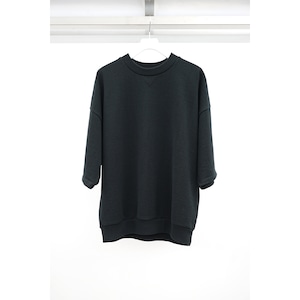 [Blanc YM] (ブランワイエム) BL-24S-CHSP Cotton Half Sleeve Sweat Pullover