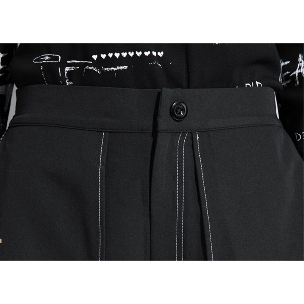 Two-piece casual pants skirt (ME174)