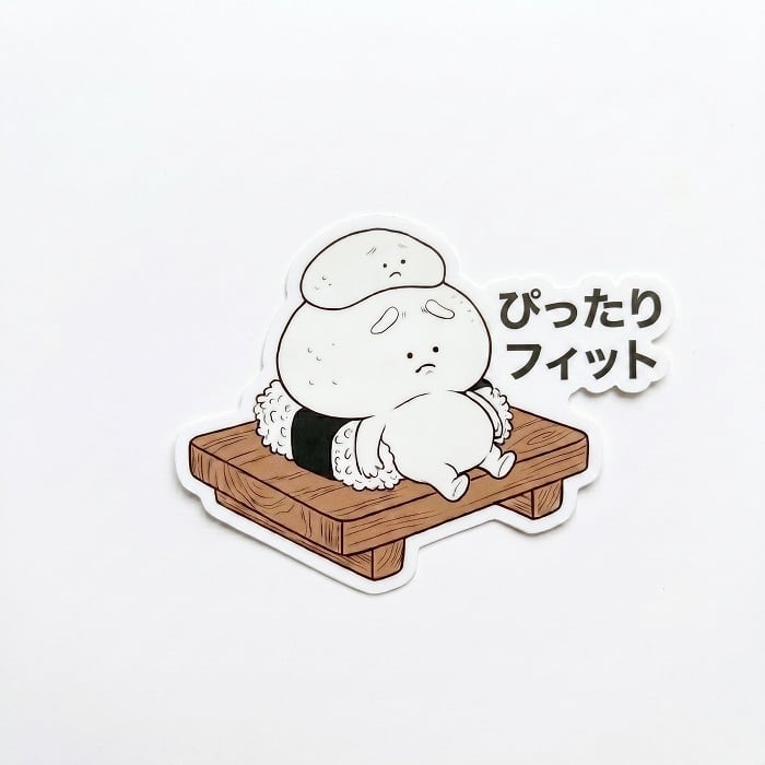 おもちさんショップ｜ステッカー、キーホルダーのオリジナルグッズ販売