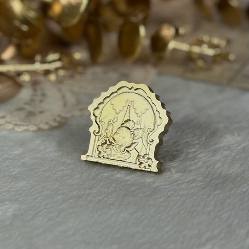 【縦30㎜×横30㎜】アニマルハウス【スタンプヘッド】#SWH-111