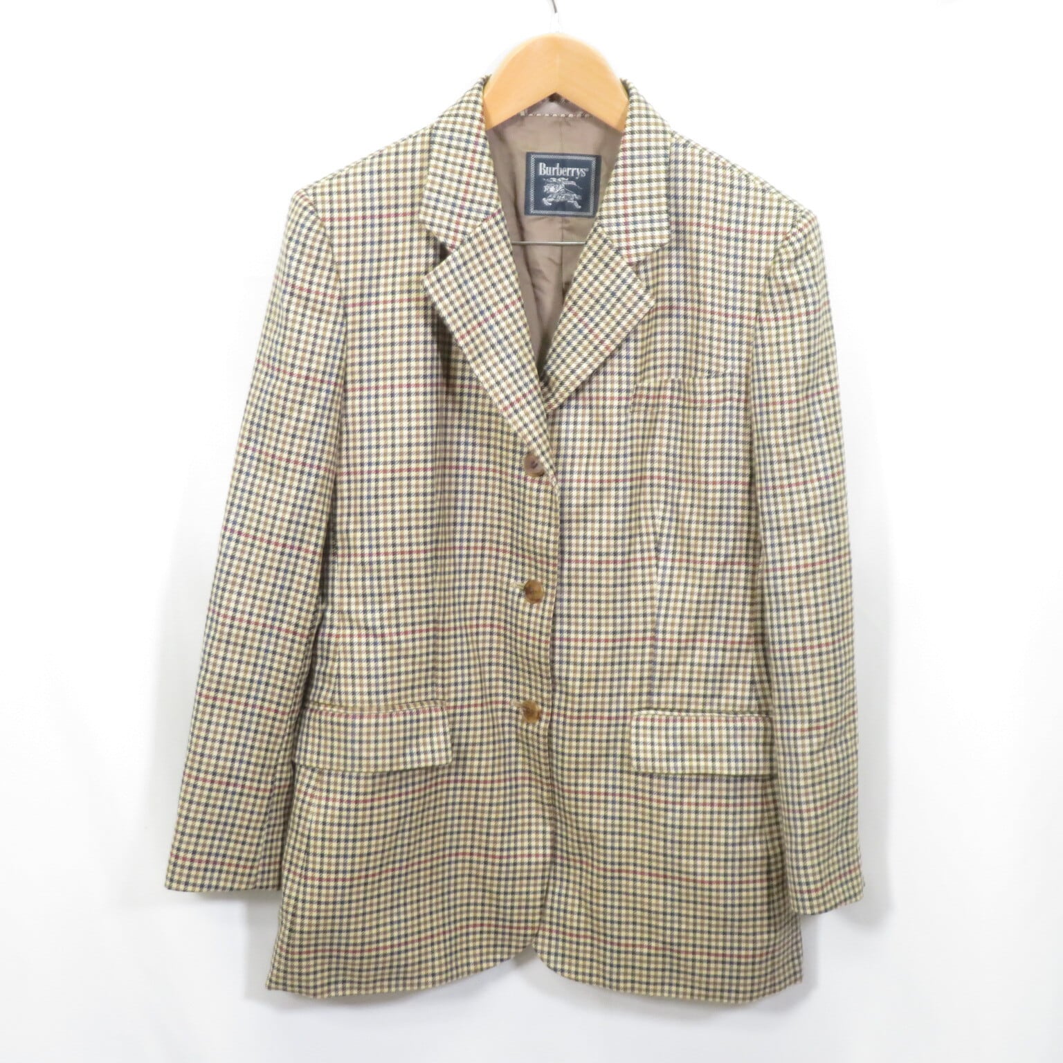 美品！ダックス［トレンチコート］ライナー　チェック　ブラック　ベルト　日本製 美品！ダックス［トレンチコート］ライナー チェック ブラック ベルト