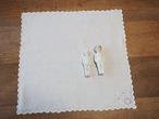 リネンナプキン　小さなアイレット刺繍（4-4） 画像13