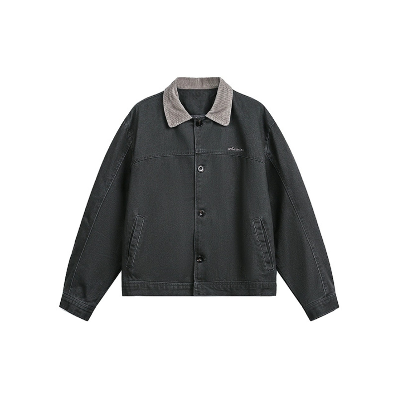 コーデュロイ カラーワーク ジャケット K5386 - 4