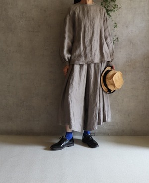 ロングワイドパンツ
