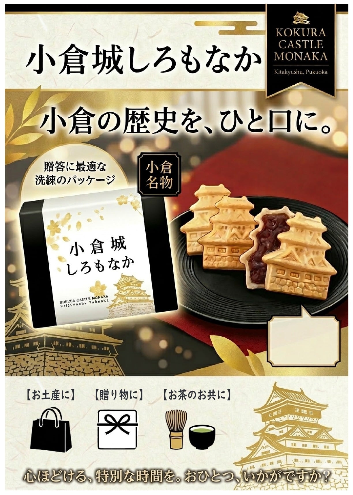 小倉城 しろもなか