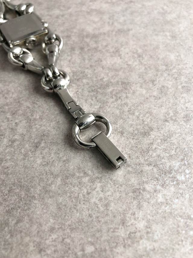 GUCCI グッチ シニョーリア 腕時計 シルバー ステンレススチール クォーツ 116.5 vintage ヴィンテージ オールド ck6cm8