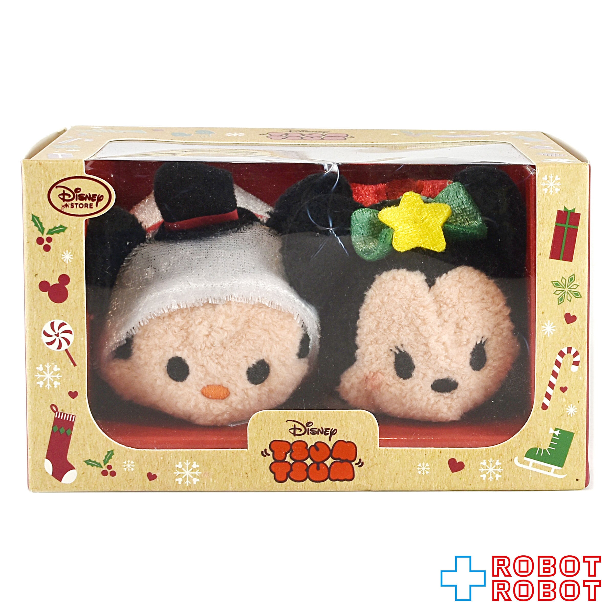 HKDL ツムツム TSUM TSUM クリスマス ミッキーマウス＆ミニーマウス