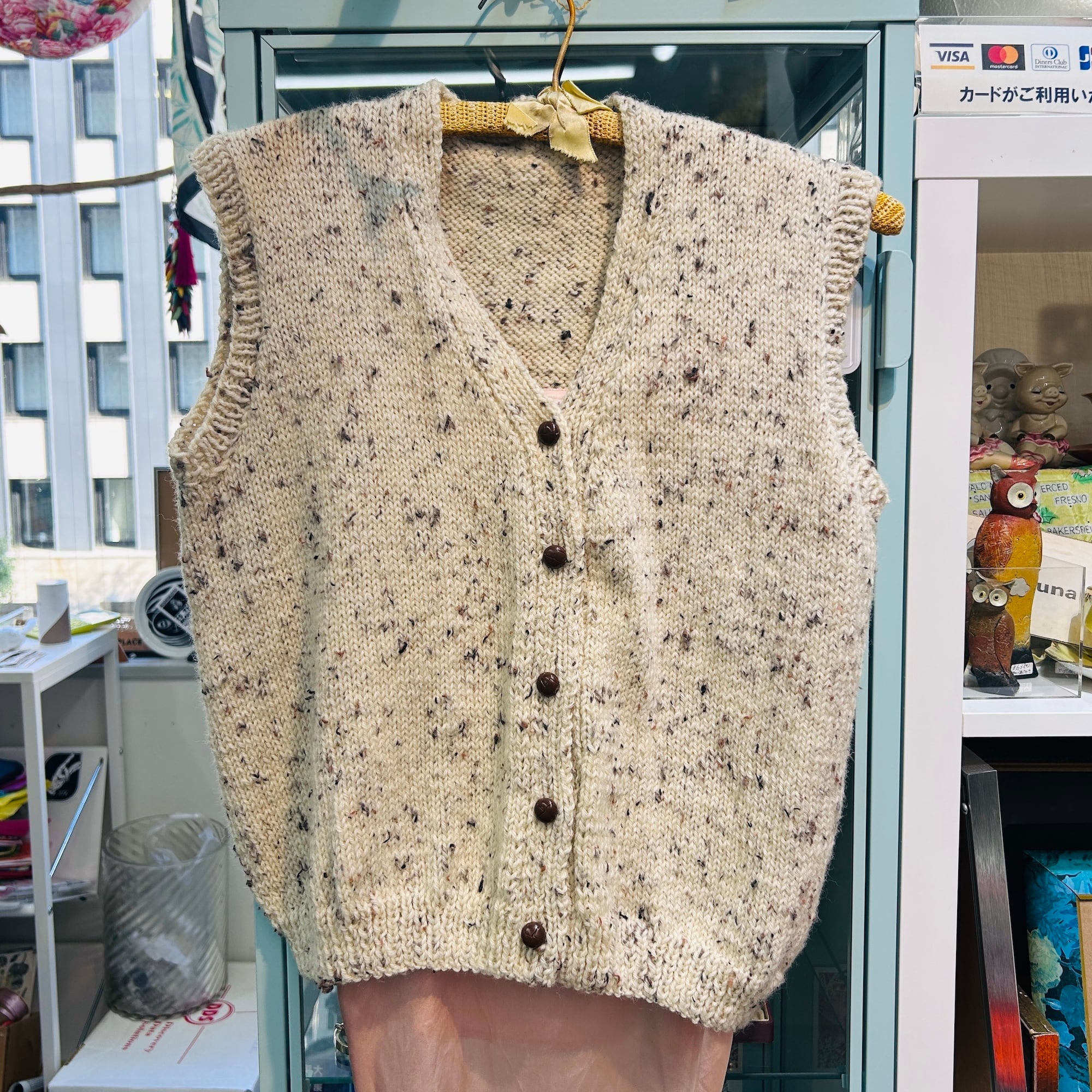 jantiques購入 vintage ニットベスト 01c050a62762097e757c94395259c8
