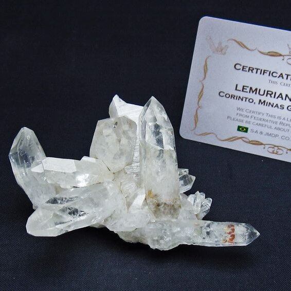 水晶 クラスター 原石 ブラジル ミナスジェライス州 コリント産 レムリアンシード 一点物 172-4198