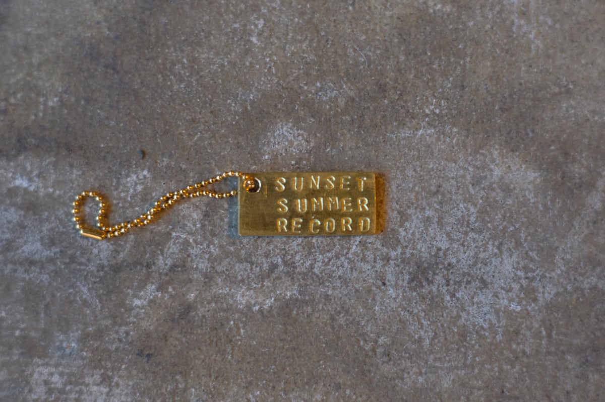 【Sunsetsummer Record】真鍮キーホルダー