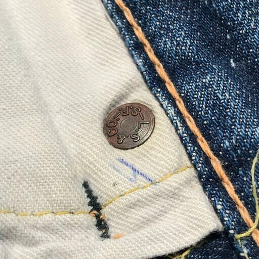 50's 60's LEVI'S リーバイス 501XX デニム オリジナル 紙パッチ 50's 60's LEVI'S リーバイス 501XX デニム オリジナル 紙パッチ