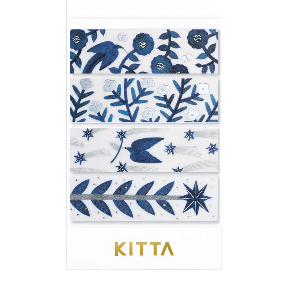 KITTA BASIC ヒカリ(シルバー箔) 15×50mmマステ SO01