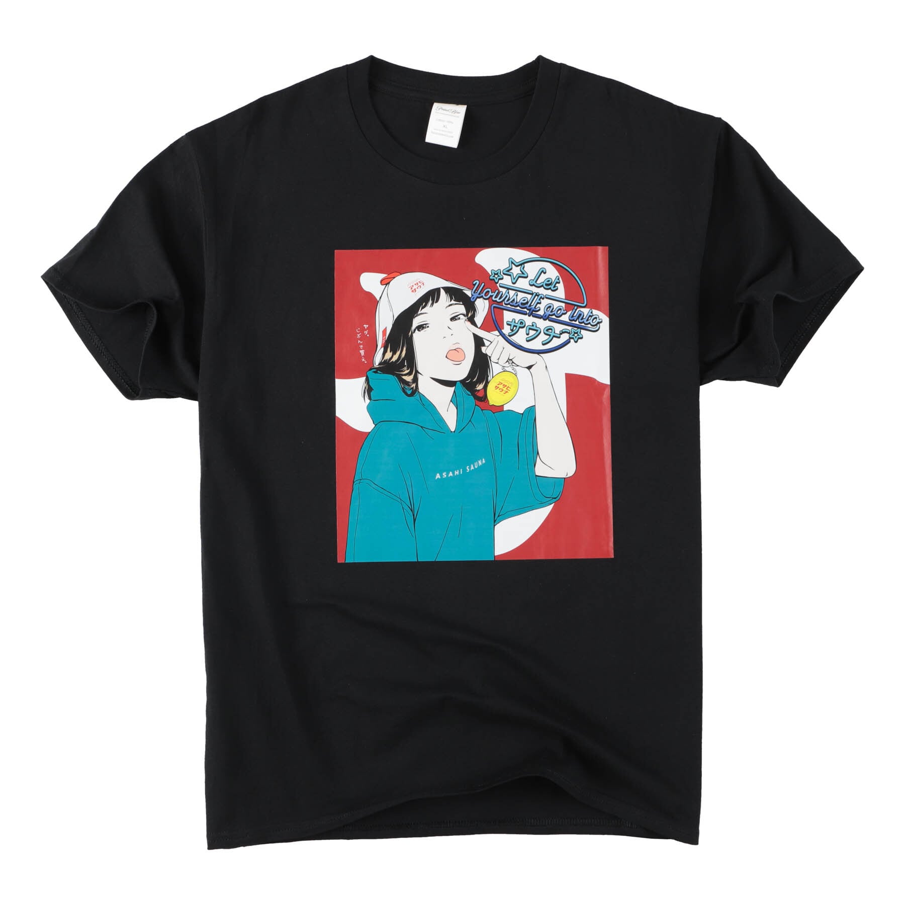 PrimalBlue] サウナTシャツ サウナ Tシャツ アサヒサウナコラボ