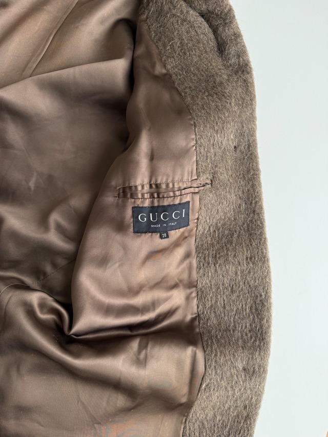 FW1996 GUCVI BU TOM FORD ALPACA JACKET