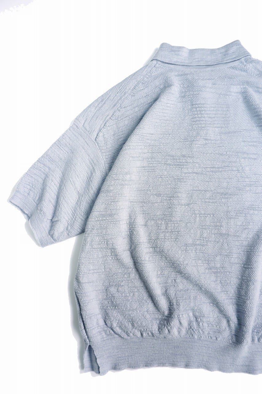 OG Slub Moss Stitch Polo S/S