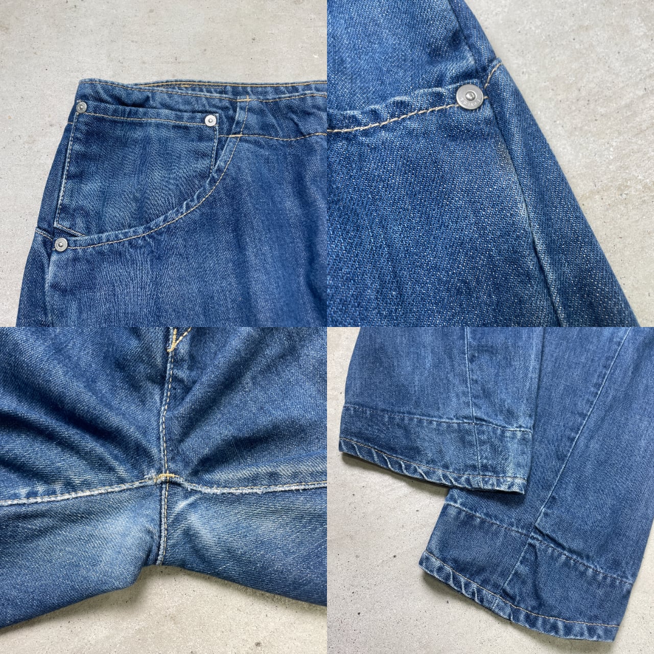 00年代 Levi's ユーロリーバイス ENGINEERED JEANS 立体裁断 00年代 Levi's ユーロリーバイス ENGINEERED JEANS 立体裁断