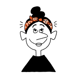 ＜REIN＞エンブロイダリー バンダナ Embroidered Bandana(Pink)