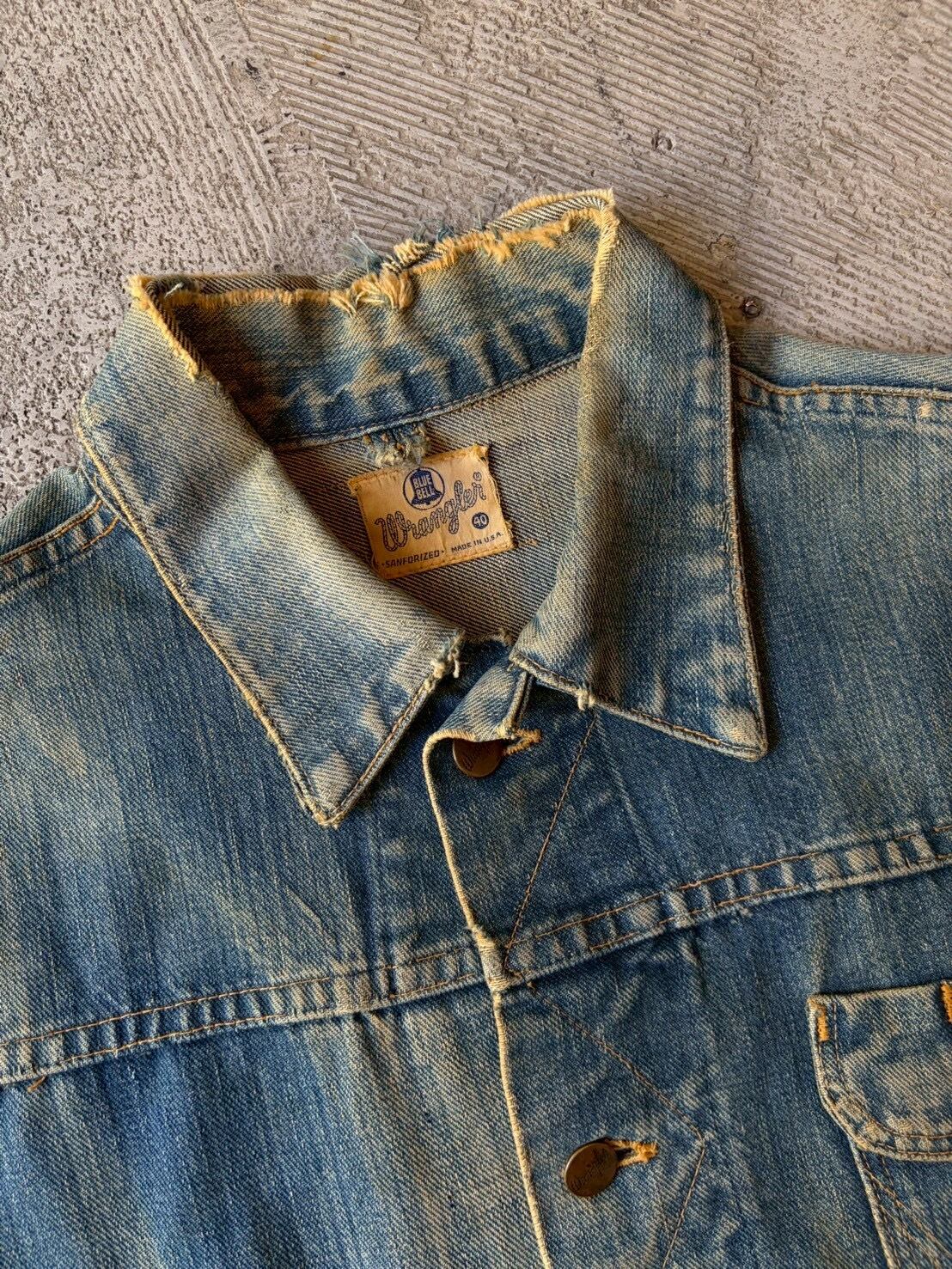 VINTAGE 60's WRANGLER 111MJ DENIM JACKET | vintage clothing twoface