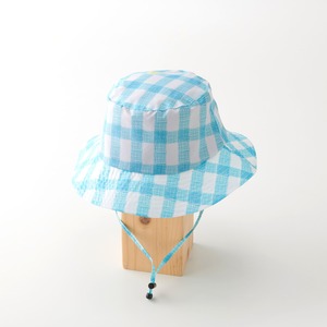 こどもハット "gingham" mint S,M