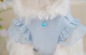 即納【MYLITTLEDOG】Blossom Sweatshirt (blue)