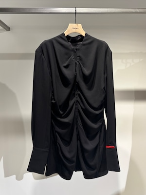 【26AW | WOMEN】MUKCYEN ムッシャン /  ジャケット / structured gathered dress jacket M269JK04