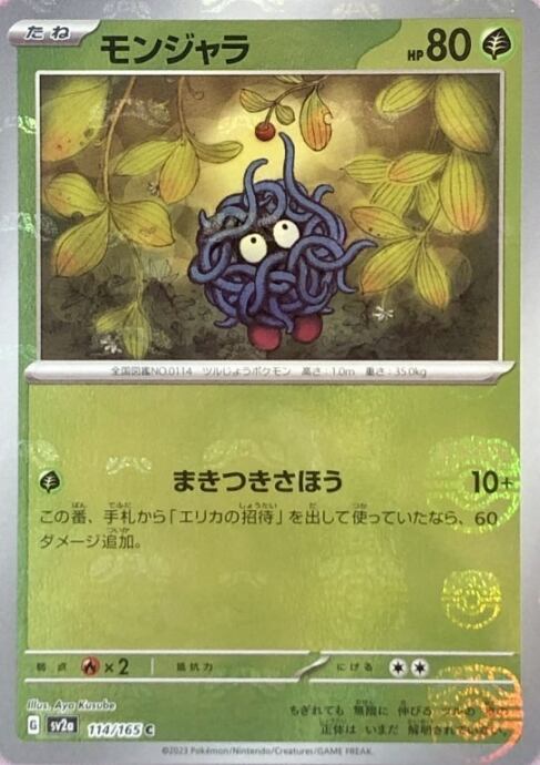 【Bランク】モンジャラ(マスターボール(ミラー)