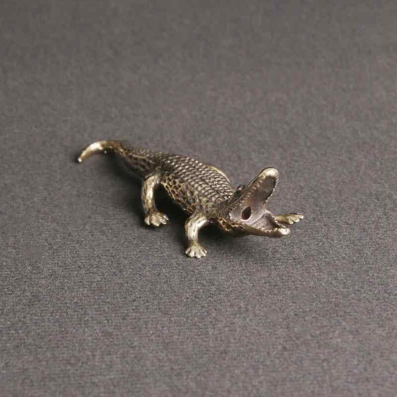 016 真鍮 置物 ザリガニ ビンテージ 風水 開運 金運 グッズ リアル