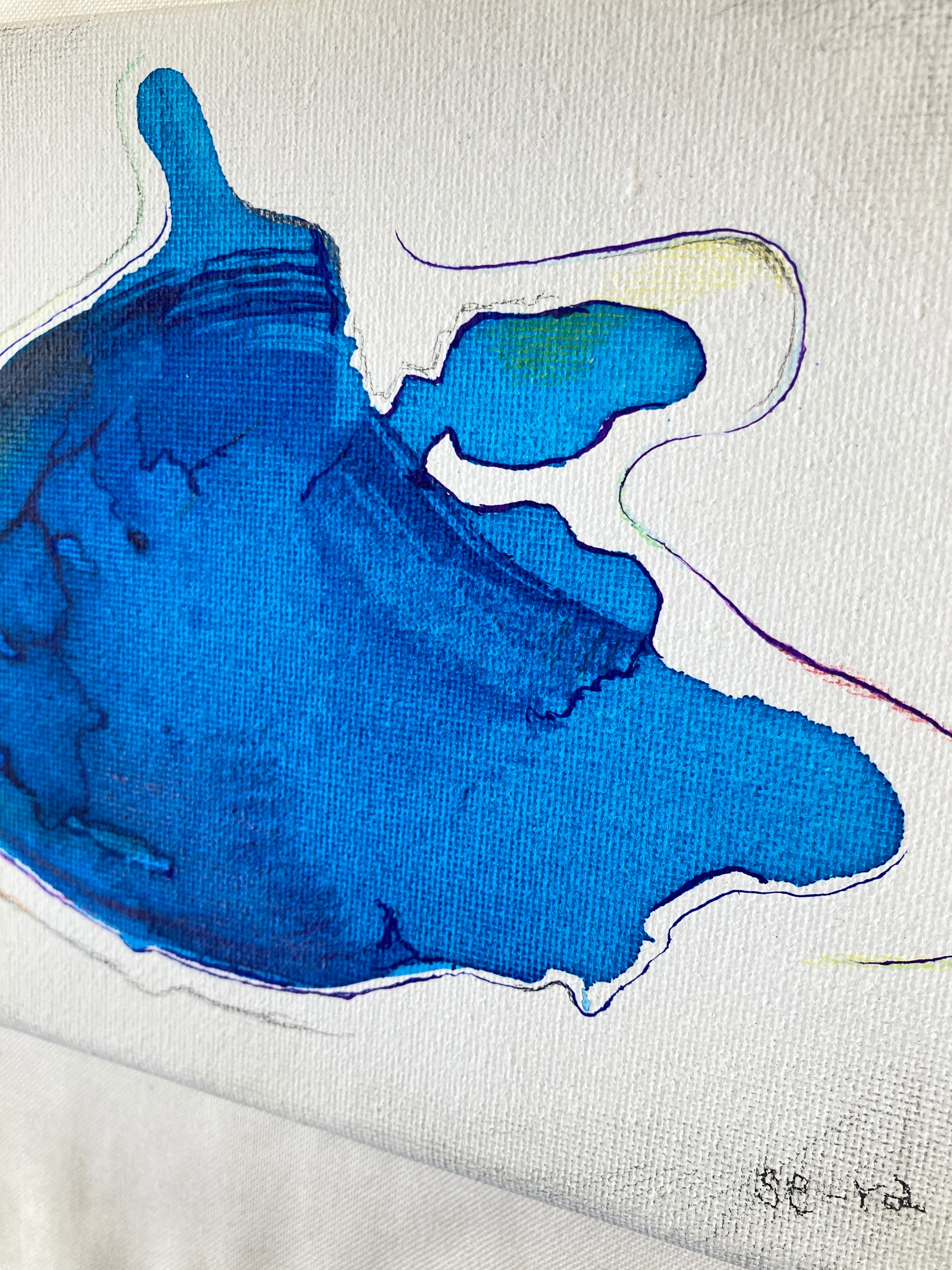 心の森 緑 抽象画 現代アート | sera artworks