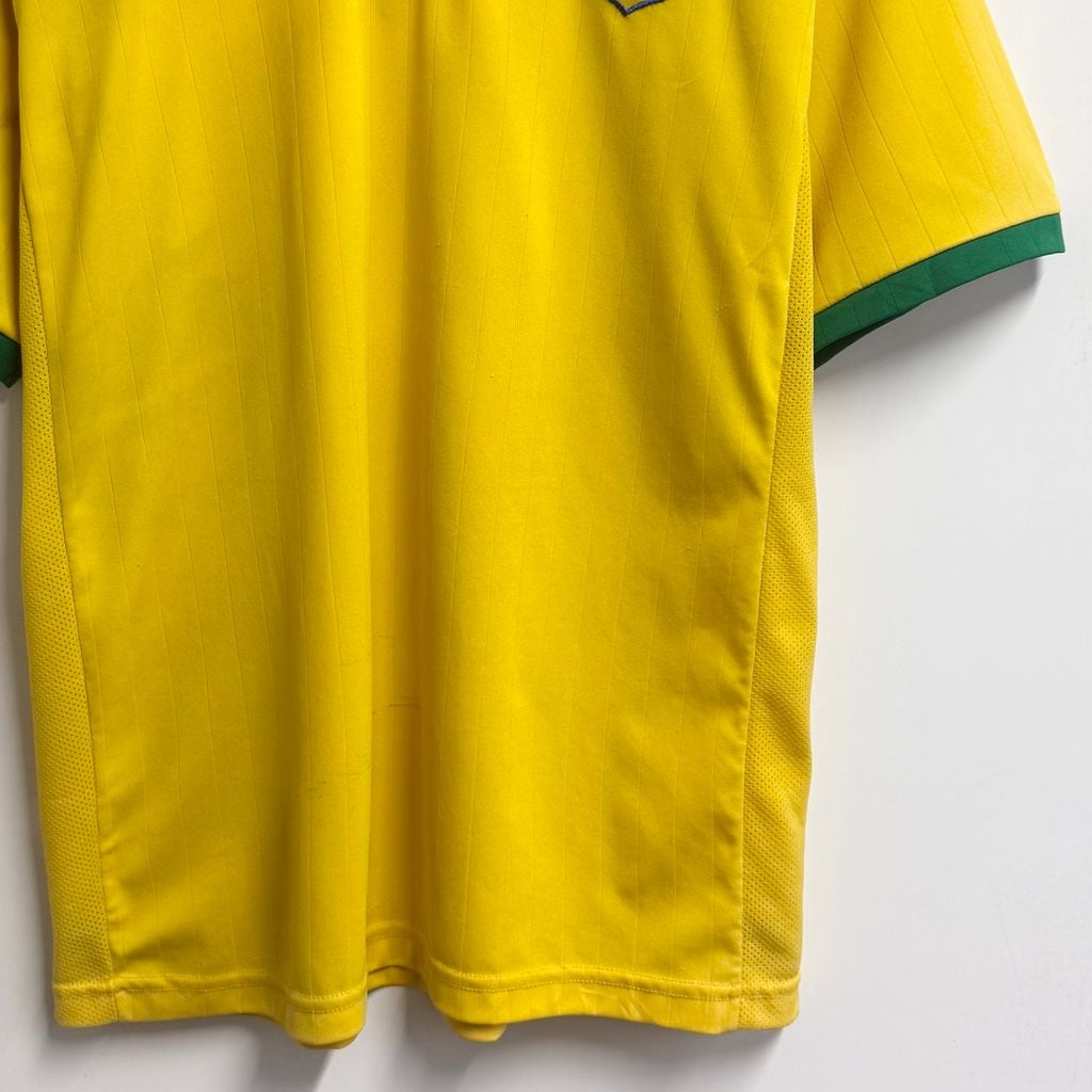 ブラジル代表 CBF サッカー ユニフォーム 半袖 黄色×緑 No.M818
