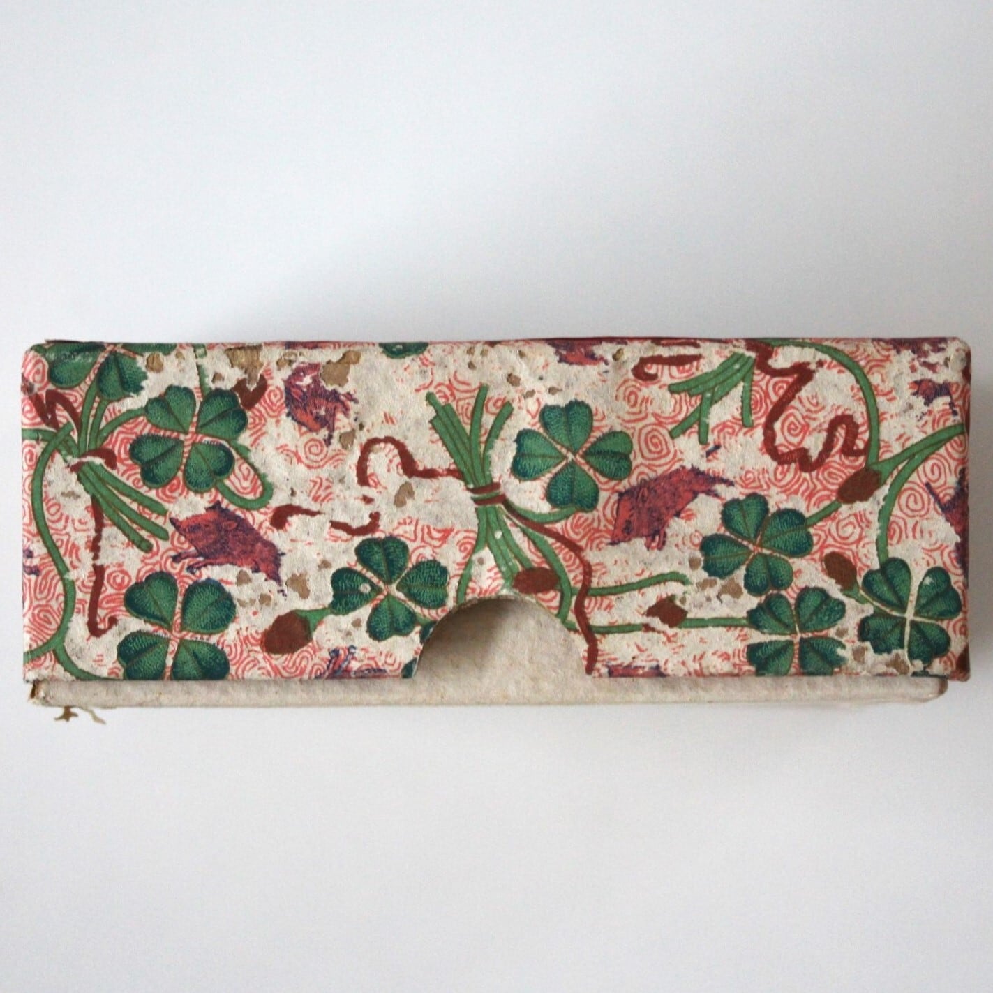 安住かとり線香の紙箱 d11.4cm Paper Box for Mosquito Coil