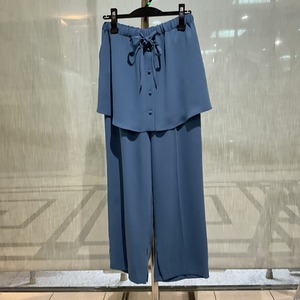 TRINITY(トリニティ)レイヤードデザイン ワイドパンツ【D-215】