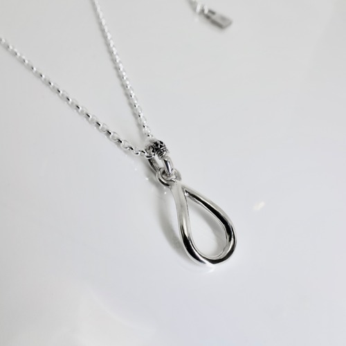 OPEN TEARDROP NECKLACE / オープンティアドロップネックレス