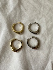 S925 ストレートニュアンスピアス