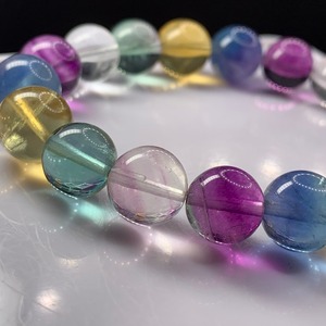 A22.透明度有り♪マルチカラーフローライトブレスレット