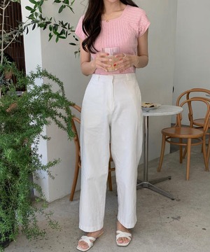 《即納商品》violet knit (ivory / pink / blue / black)