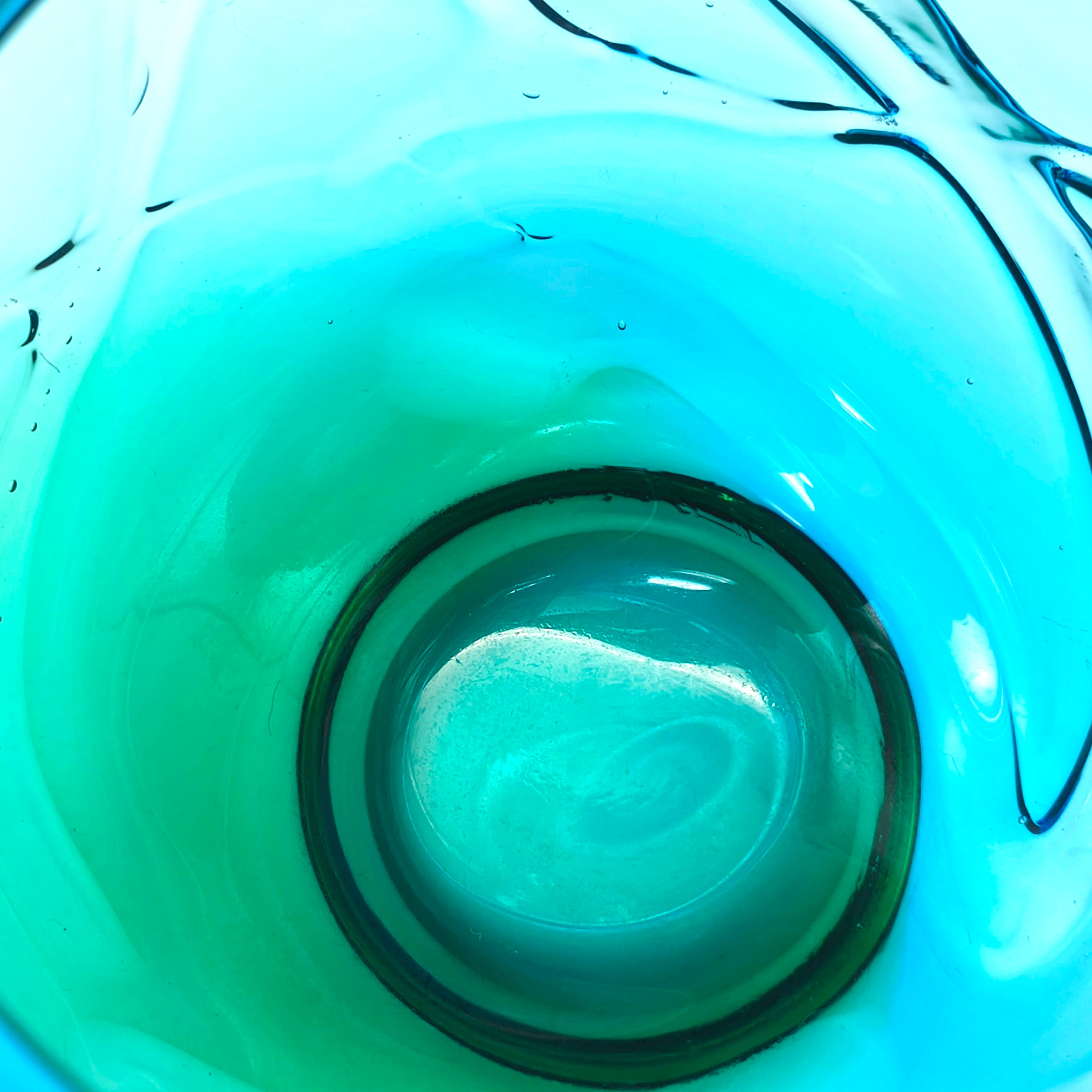 KAMEI GLASS(カメイガラス)・フラワーベース・昭和レトロ