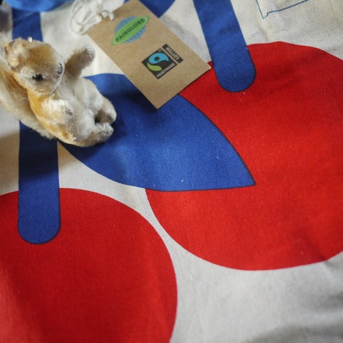 Lidleエコバッグ さくらんぼ 2wayハンドル ドイツ