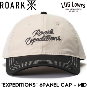 ROARK ロアーク EXPEDITIONS 6PANEL CAP - MID 帽子 ストラップキャップ ミッドキャップ RHJ1201-BON 26SP 日本代理店正規品