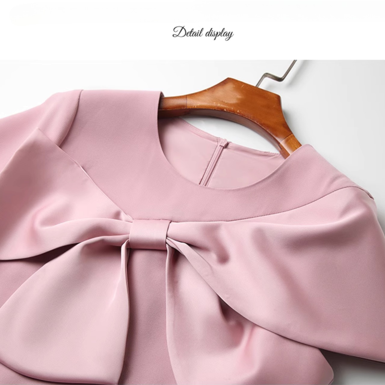 Elegant Bowknot Dress 5080