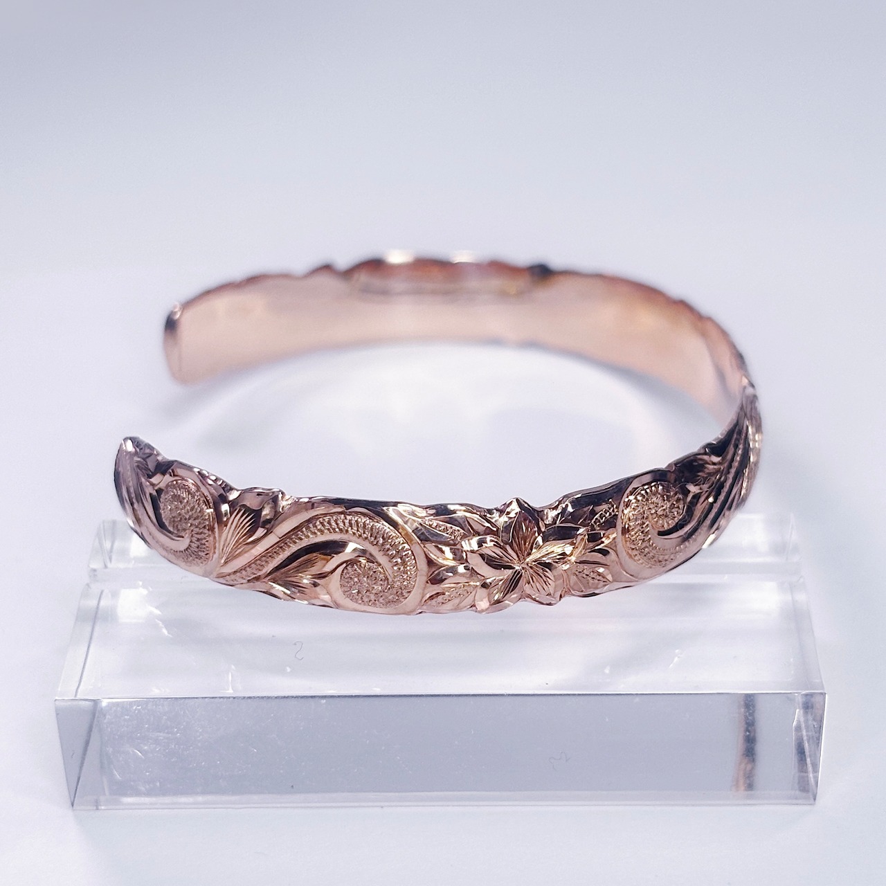 Heritage Bangle-Pink Gold-