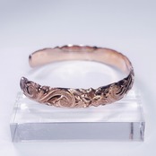 Heritage Bangle-Pink Gold-