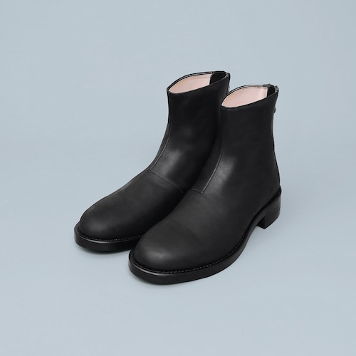 【Iru】BACK ZIP PLAIN BOOT【即納】